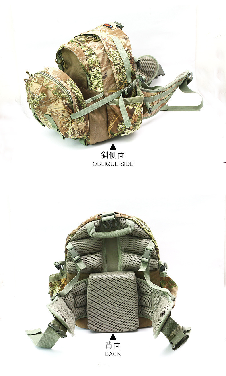 Sac à dos de Camouflage de personnalité, sac de poitrine pratique et polyvalent, sacoche 