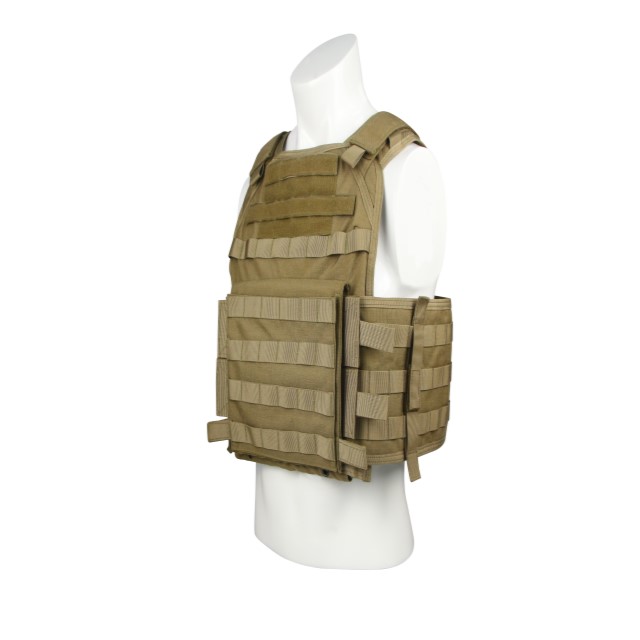 Gilet d'assaut de transporteur de plaque tactique MOLLE militaire camouflage 