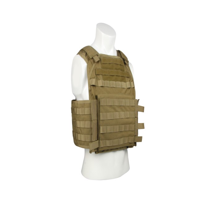 Gilet d'assaut de transporteur de plaque tactique MOLLE militaire camouflage 