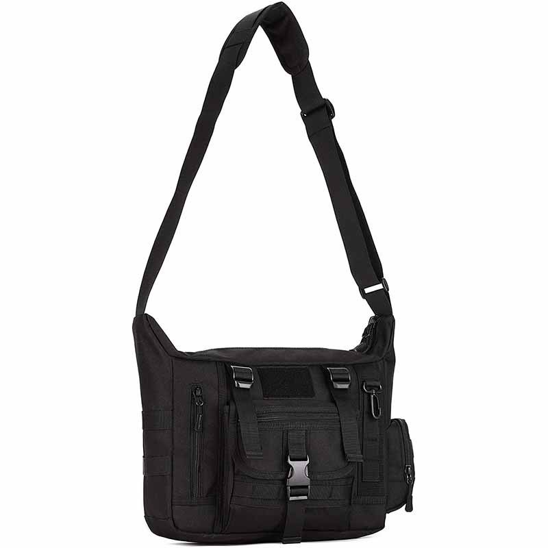 Nouveau sac de messager tactique pour hommes, sac d'affaires à bandoulière unique 